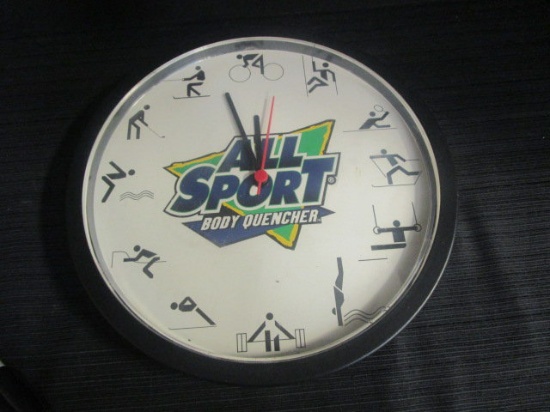 All Sport Body Quinching Quartz Clock
