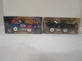 Pedal Power (Lot of 2) Die Cast-Pepsi Truck & Police Wrecker