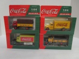 Coca Cola (Lot of 4) Die Cast Collectibles