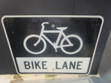 Bike Lane Road Sign