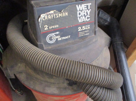 Craftsman 16 gallon Wet/Dry Vac 2.5HP