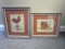 2 Roosters F/M Needlepoints by Dorothy