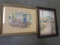 2 Framed Pictures - The Schoolmaster and Jan Mauser
