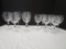 11 Embossed Wine Glasses