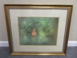 F/M Lithograph Print of Cardinal by Better Allison w/ COA