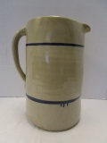 Large Pottery Pitcher w/ Handle