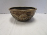 Neat Textured Pottery Bowl