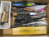Lot of Knives w/ Safety Sharp by Case Sharpener