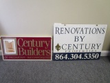 Century Builders Signs