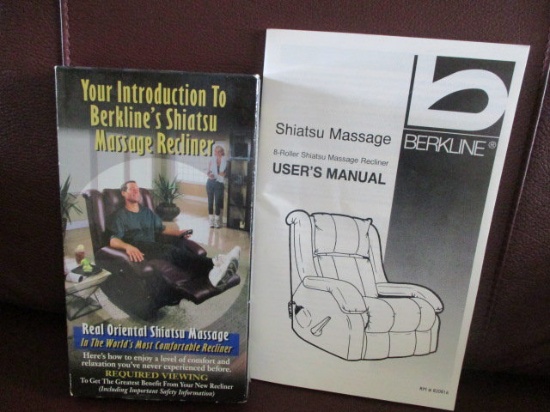 Berkline Massage Chair Parts