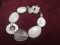 Retired Silpada Sterling Silver & Gemstone Bracelet w/ Toggle Clasp
