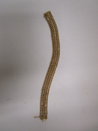 14k Gold 7.25" Bracelet