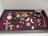 Lot of Jewelry- Costume, Vintage & Sterling