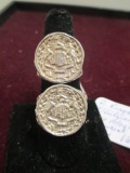 2 Rings Cast w/ Silver from the Atoche Shipwreck in 1622