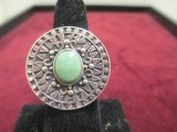 Sterling Silver Aztec Design Ring