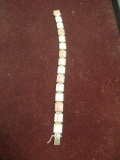 Sterling Silver Quartz Bracelet