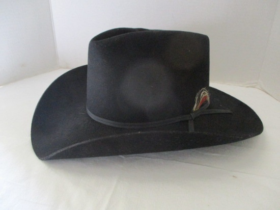 Black Pony Express Stetson Cowboy Hat