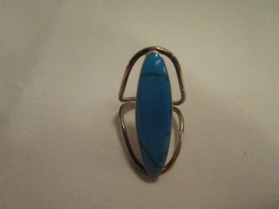 Southwestern Turquoise Sterling Ring