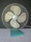 Vintage Superior Electric Oscillating Fan