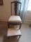 Upholstered Seat Chair, Matching Stool and Extra Chair Seat