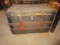 Vintage Trunk with Straps and Tray