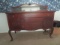 Antique Sideboard with Mirror with Silver Saver Drawer