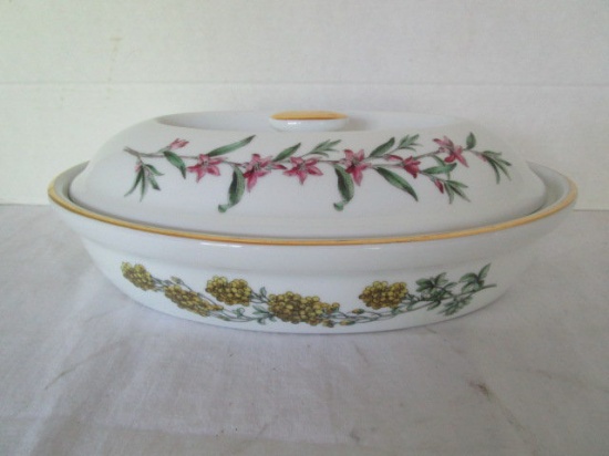 Spode Stafford Flower Covered Dish