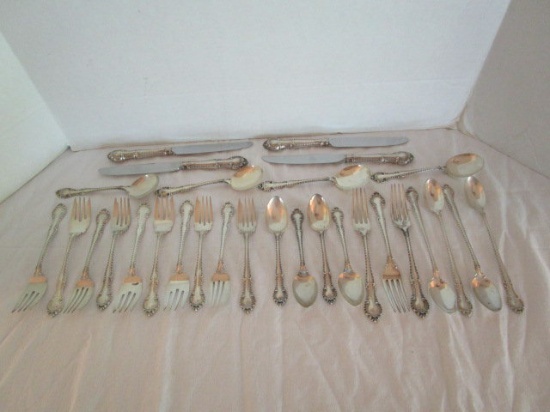 29 Pieces Gorham "English Gadroon" Sterling Flatware