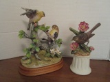 Goldfinch and Cactus Wren by Andrea Figurines