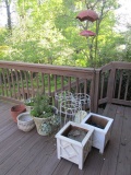 Plant Stand, Planters and Bird Feeder Hooks