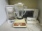 Toaster Oven, Coffee Maker, Blender, Electric Can Opener