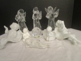 Crystal Angels, Angel Shelf Sitters, Bud Vase, etc.