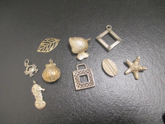 Lot of Sterling Silver Charms