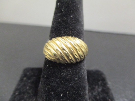 10k Gold Shrimp Ring