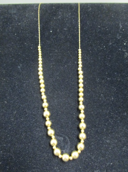 14k Gold Add A Bead Necklace