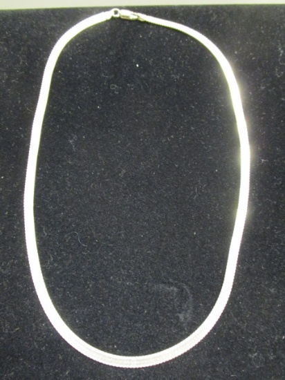 19" Sterling Silver Necklace