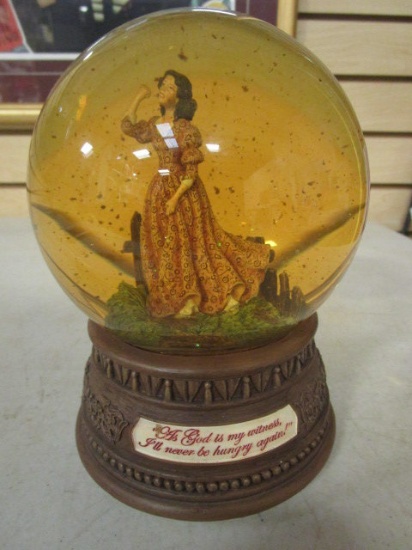 San Francisco Music Box Co. Gone with the Wind Muscial Waterglobe