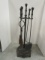Heavy Metal Fireplace Set