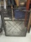 Folding Metal/Mesh Fireplace Screen