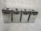 Canette and Masterware Flour/Sugar Metal Canisters