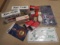 Milk Box of Golf Balls, Bag Tags, Towel, etc.