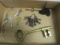 Key Lot-Large Brass Skeleton Key, Ring of Skeleton Keys, Lock Keys, etc.