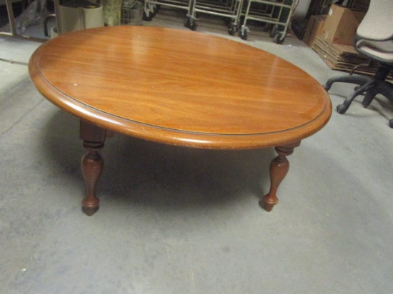 Round Wood Table
