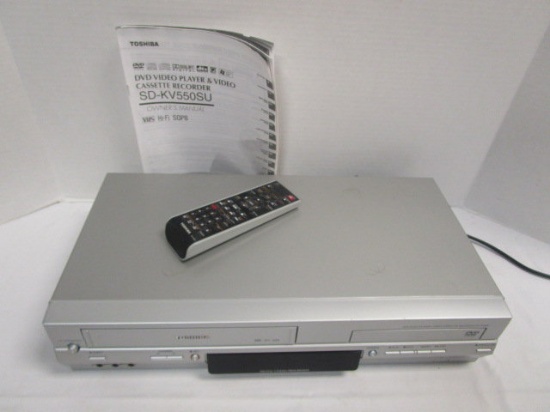 Toshiba DVD/VHS Combo Unit with Remote