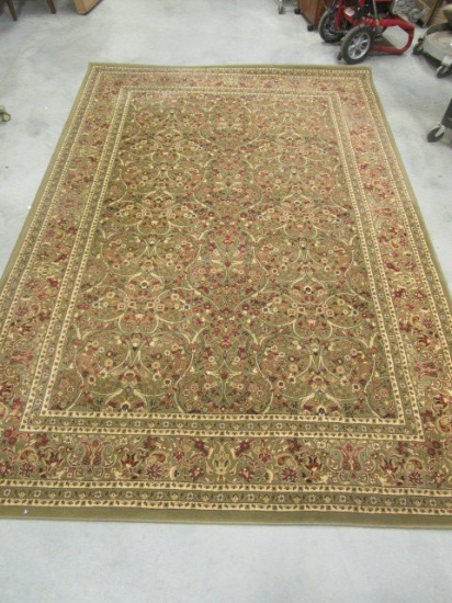 Persian Classics Area Rug with No Slip Under-pad
