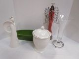 Southern Living at Home Vase, Planter, Angels and Biscuit Jar