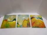 Three Southern Living at Home Wood Plaques by Janet Weed Beaver