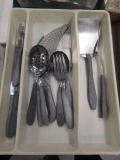 15 Pieces of Stainless Kitchen Utensils in Organizer