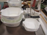 15 Pieces of Corning Ware Blue Cornflower Bakeware