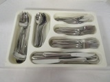 64 Pieces of Gorham Flatware in Organizer
